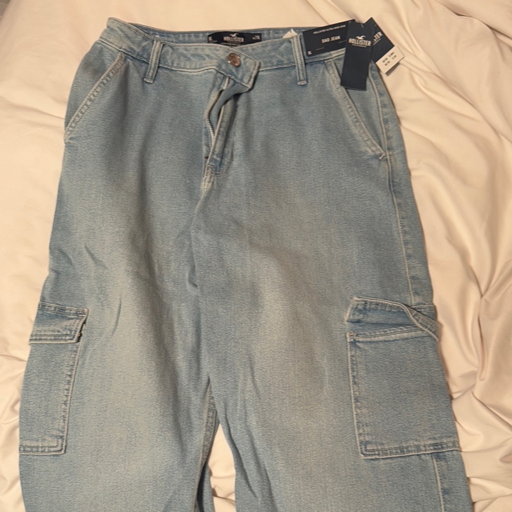 Light Blue Cargo Pants